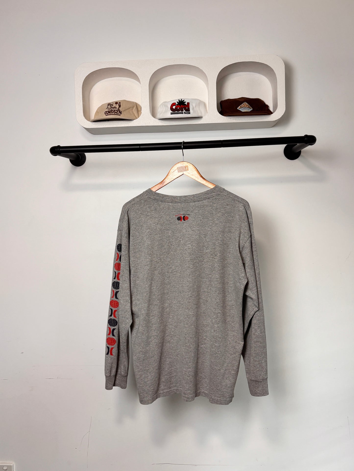 1999 HURLEY LONGSLEEVE GREY
