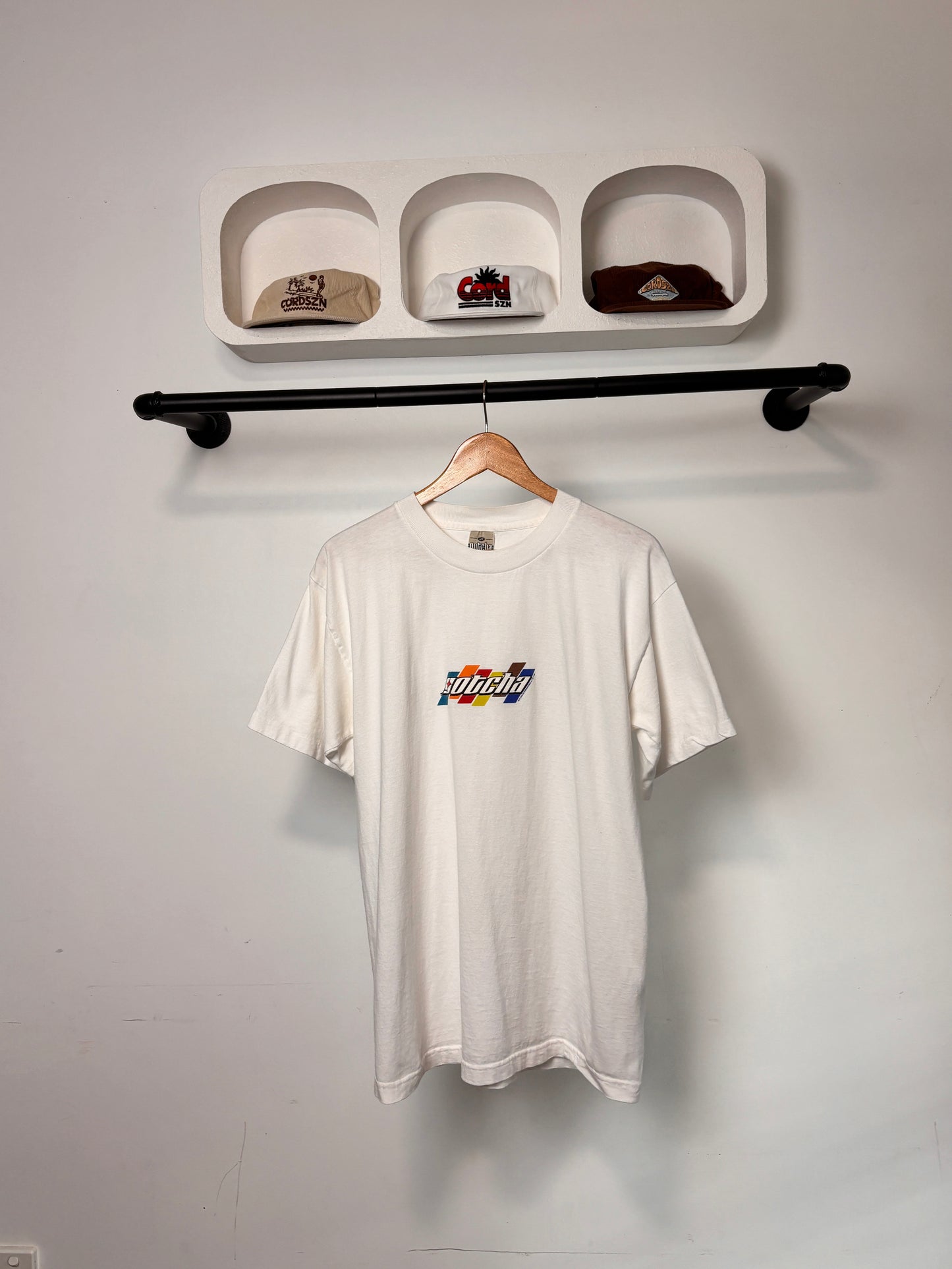 1996 GOTCHA TEE WHITE