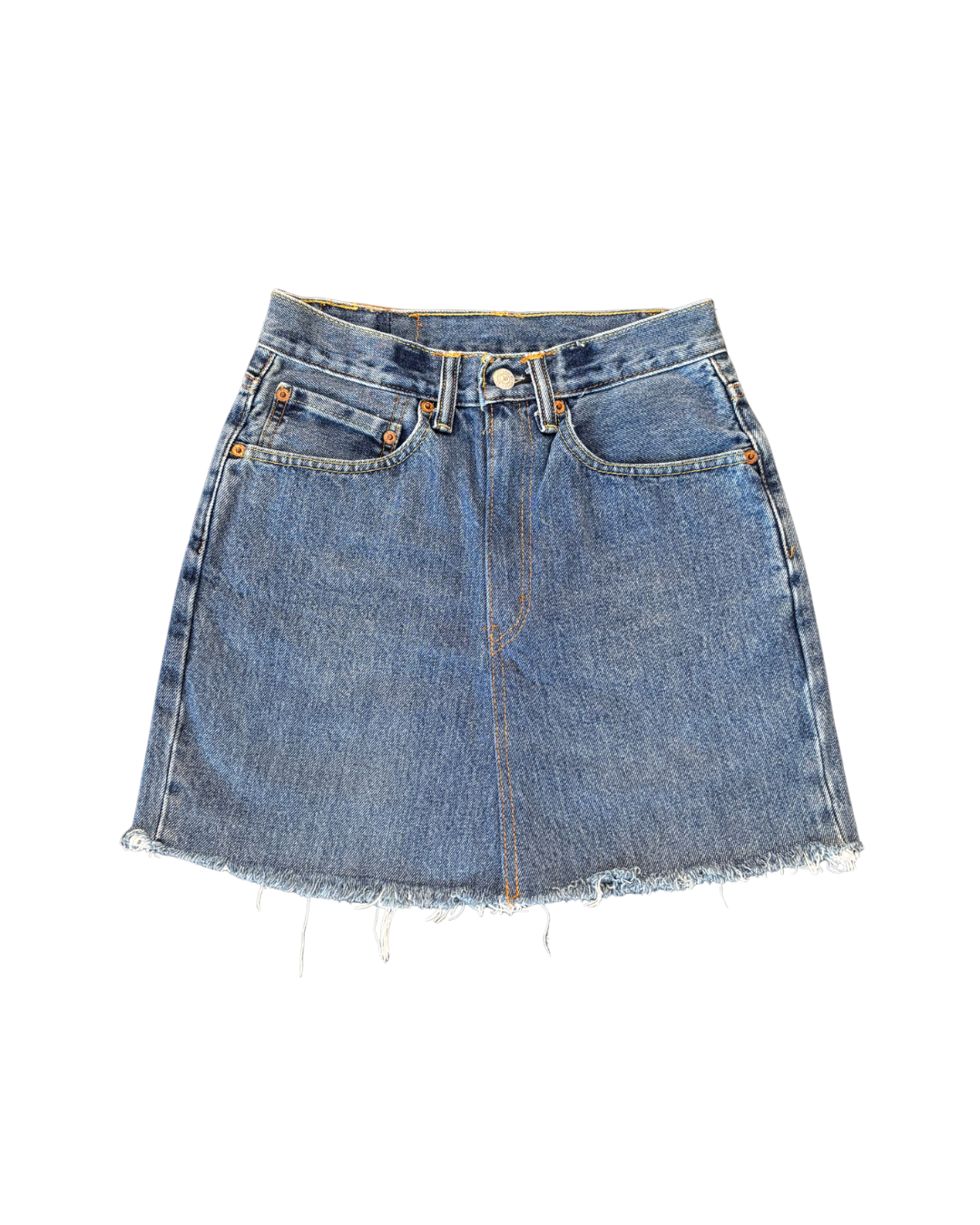 Levi’s denim mini skirt