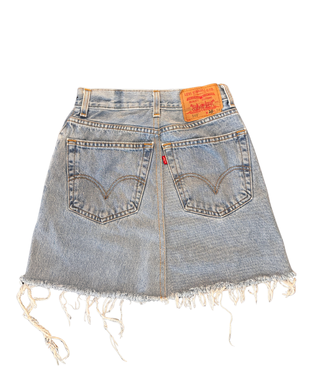 Levi’s denim mini skirt