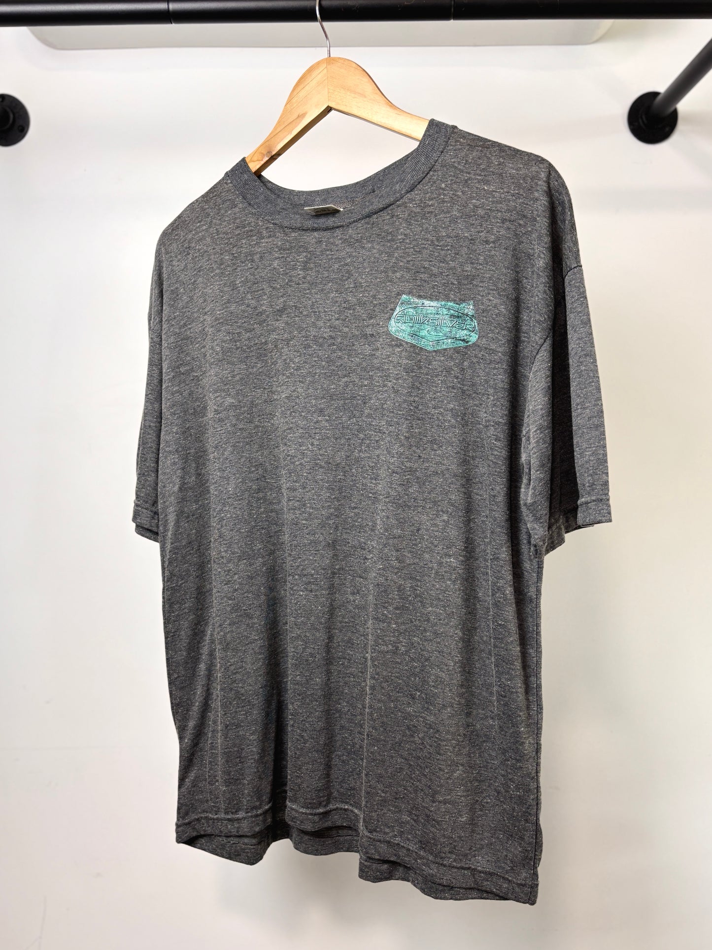 Y2K QUIKSILVER TEE GREY