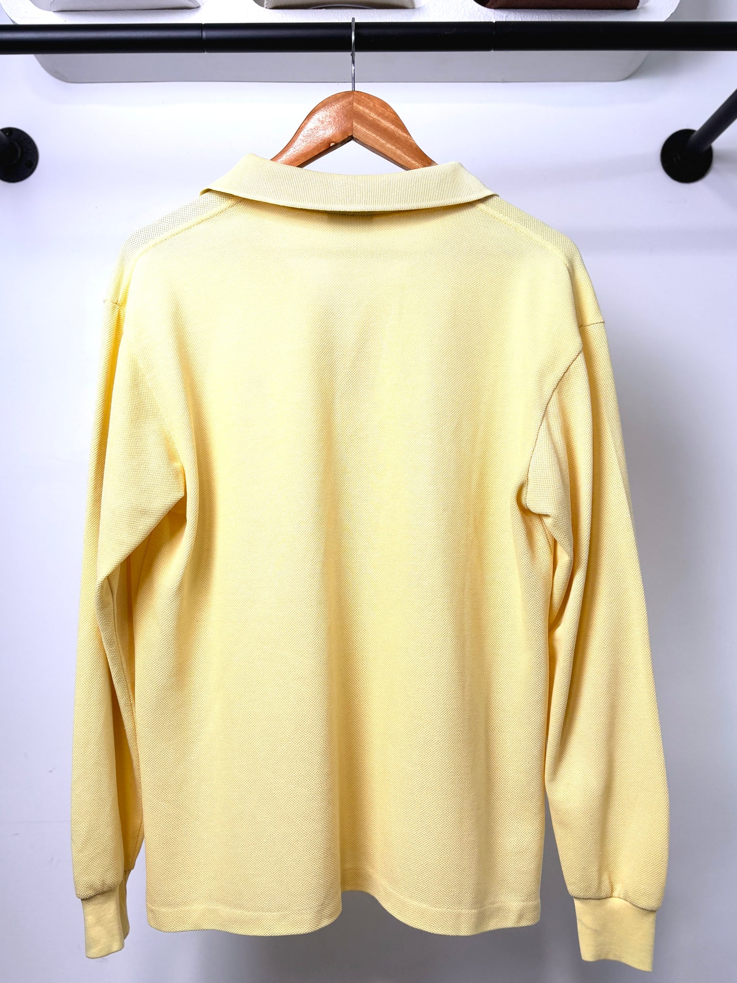 POLO SPORT LONG SLEEVE POLO SHIRT YELLOW