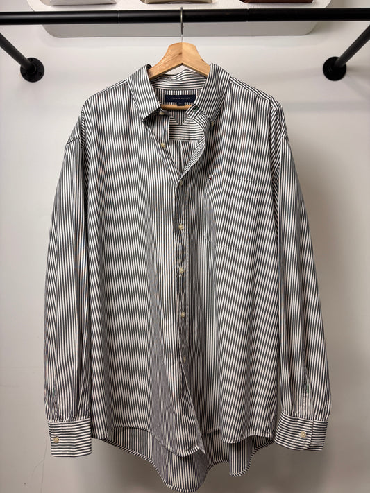 NEW TOMMY HILFIGER LONG SLEEVE NAVY STRIPE