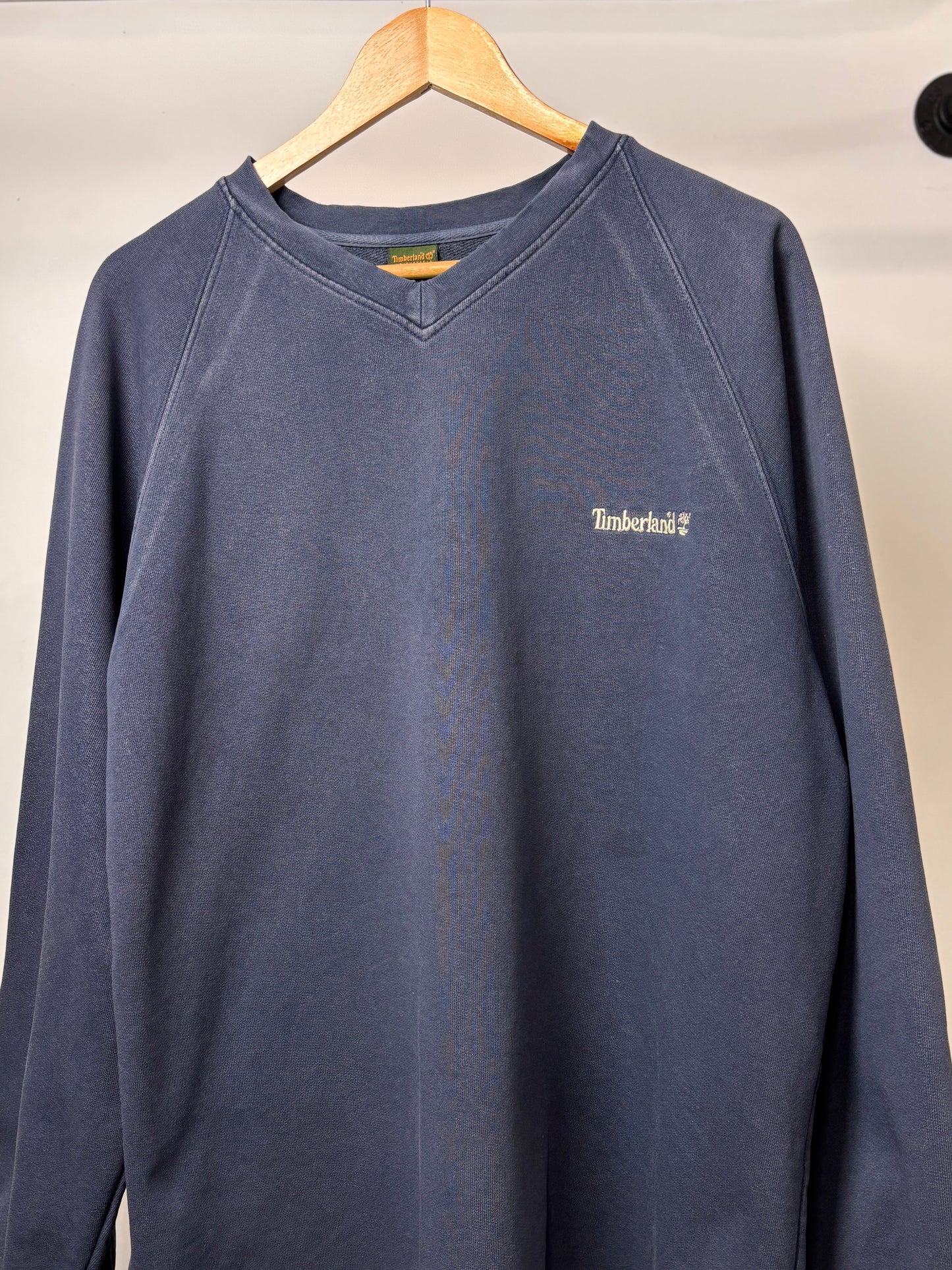 2000'S TIMBERLAND CREWNECK (V NECK) NAVY