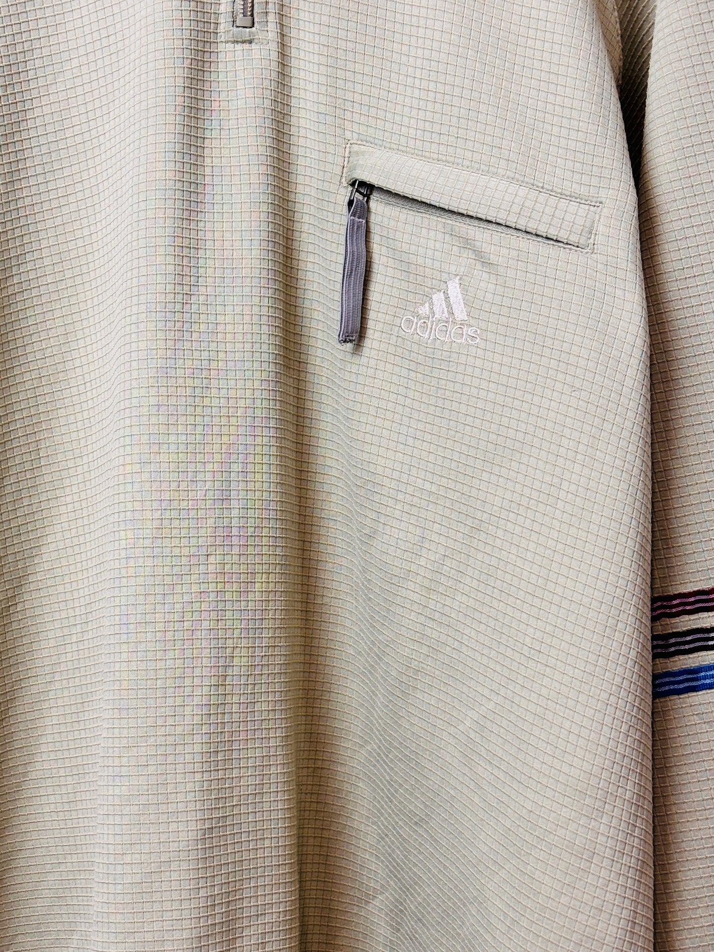 2000'S BOOTLEG ADIDAS QUARTER ZIP GREY