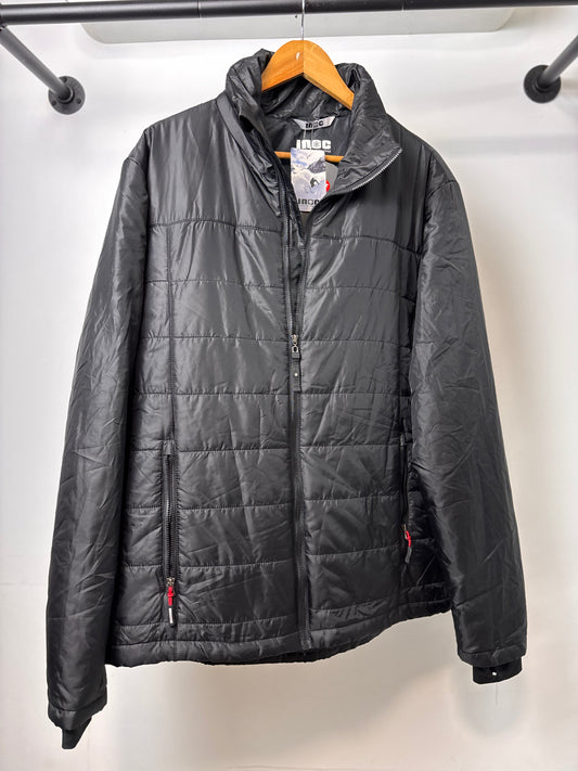 NEW W TAGS INOC PUFFER JACKET BLACK