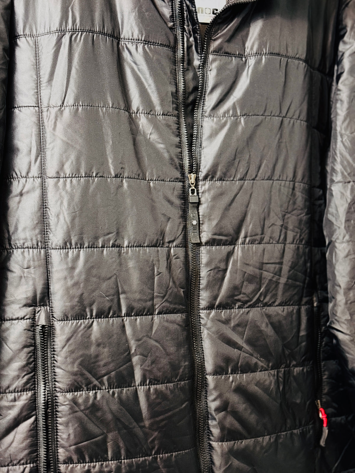 NEW W TAGS INOC PUFFER JACKET BLACK