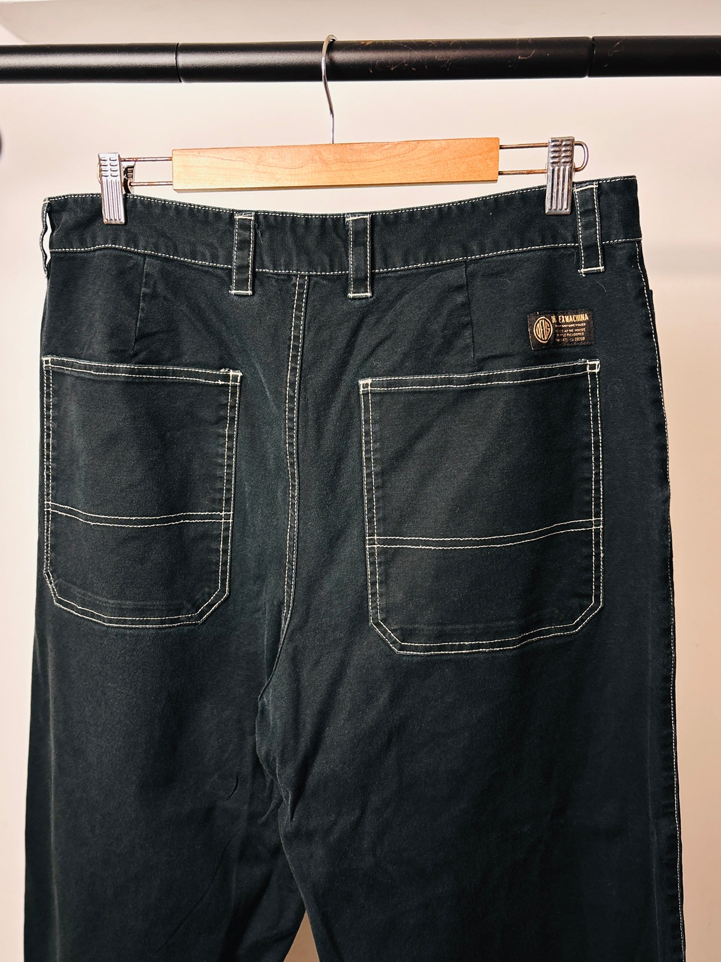 MODERN DEUS BAGGY PANTS BLACK