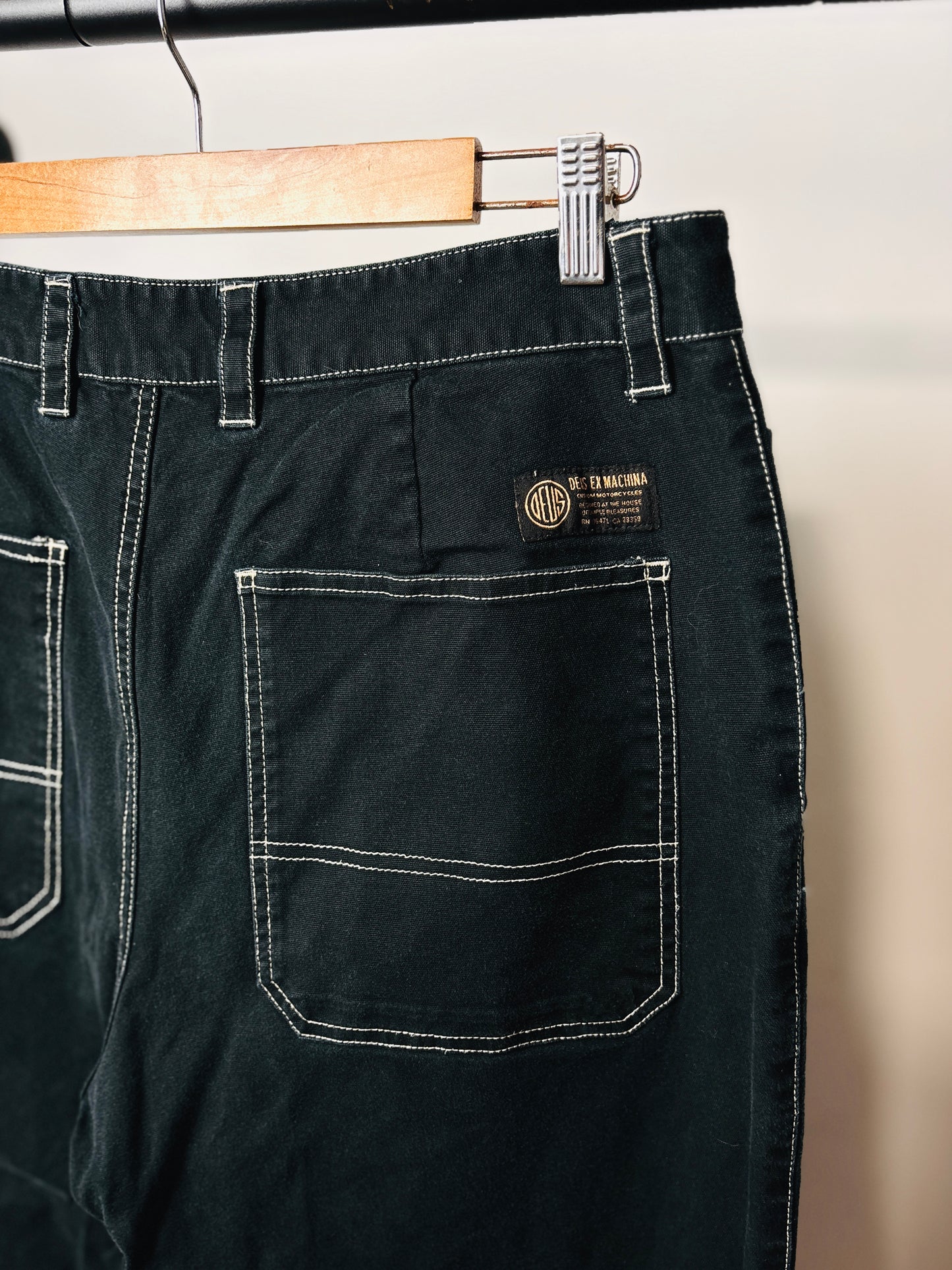 MODERN DEUS BAGGY PANTS BLACK