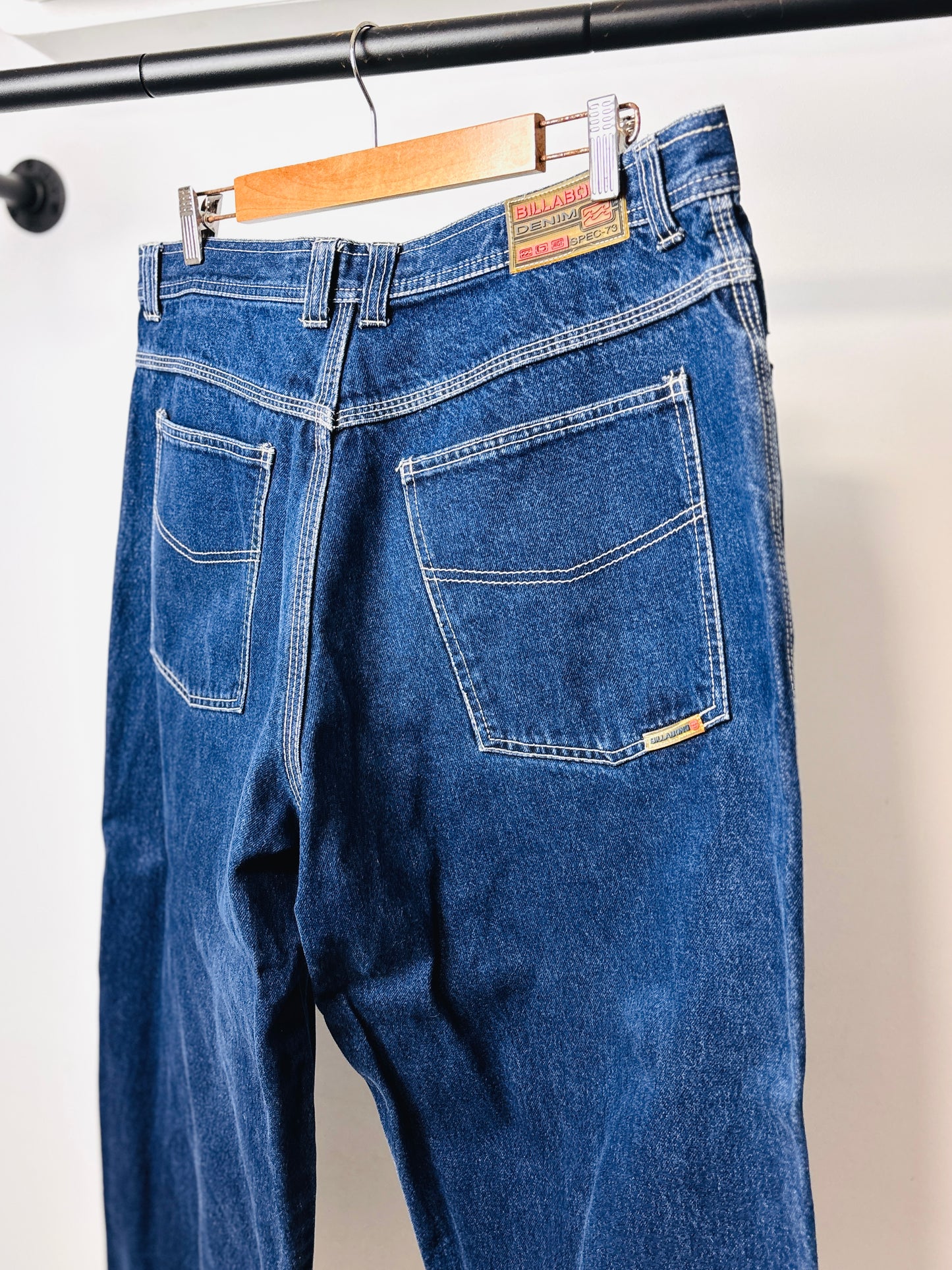 2000'S BILLABONG BAGGY DARK DENIM JEANS