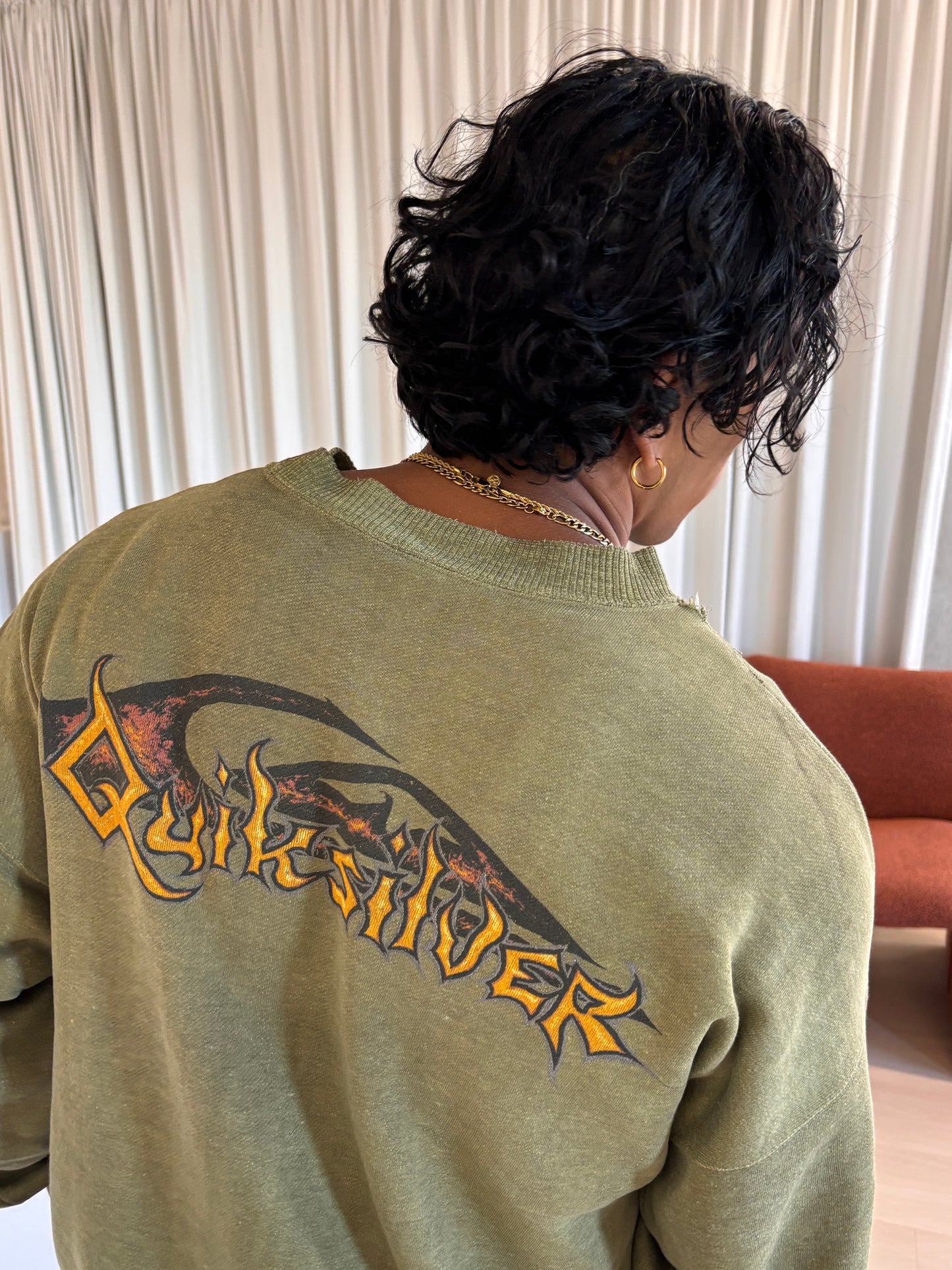 90'S QUIKSILVER CREWNECK GREEN