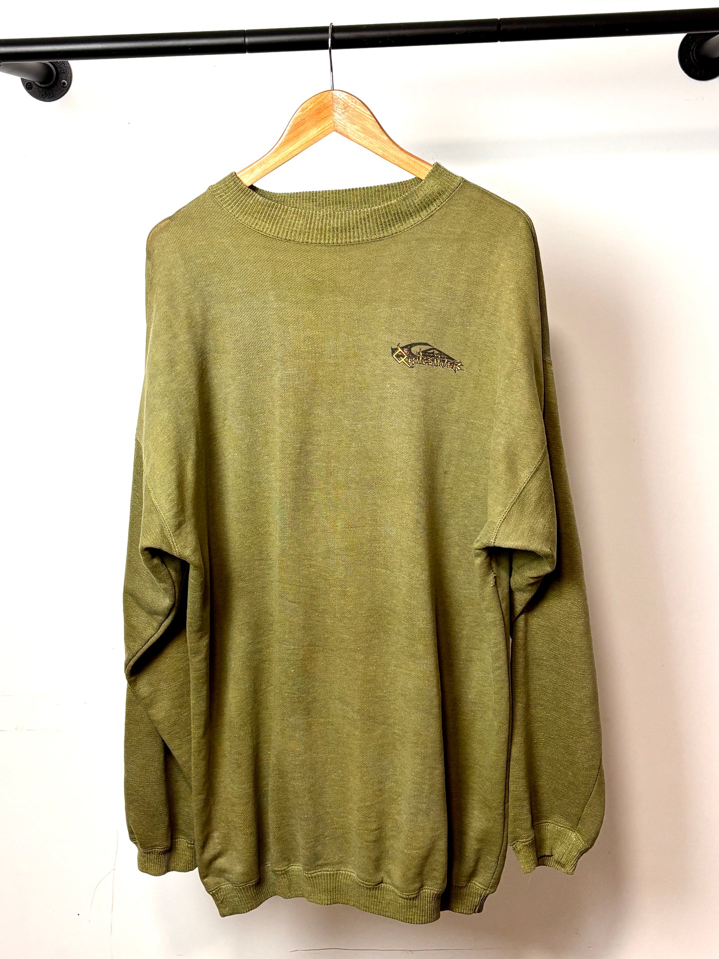 90'S QUIKSILVER CREWNECK GREEN