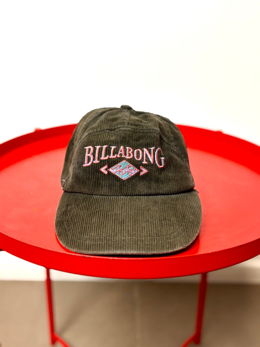 VINTAGE BILLABONG CORDUROY HAT BLACK