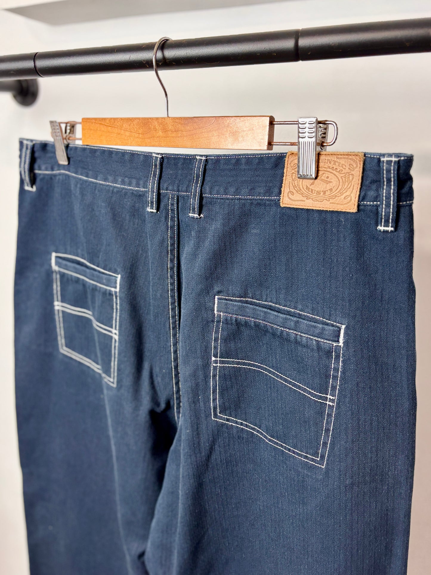 MODERN RUSTY BAGGY PANTS NAVY