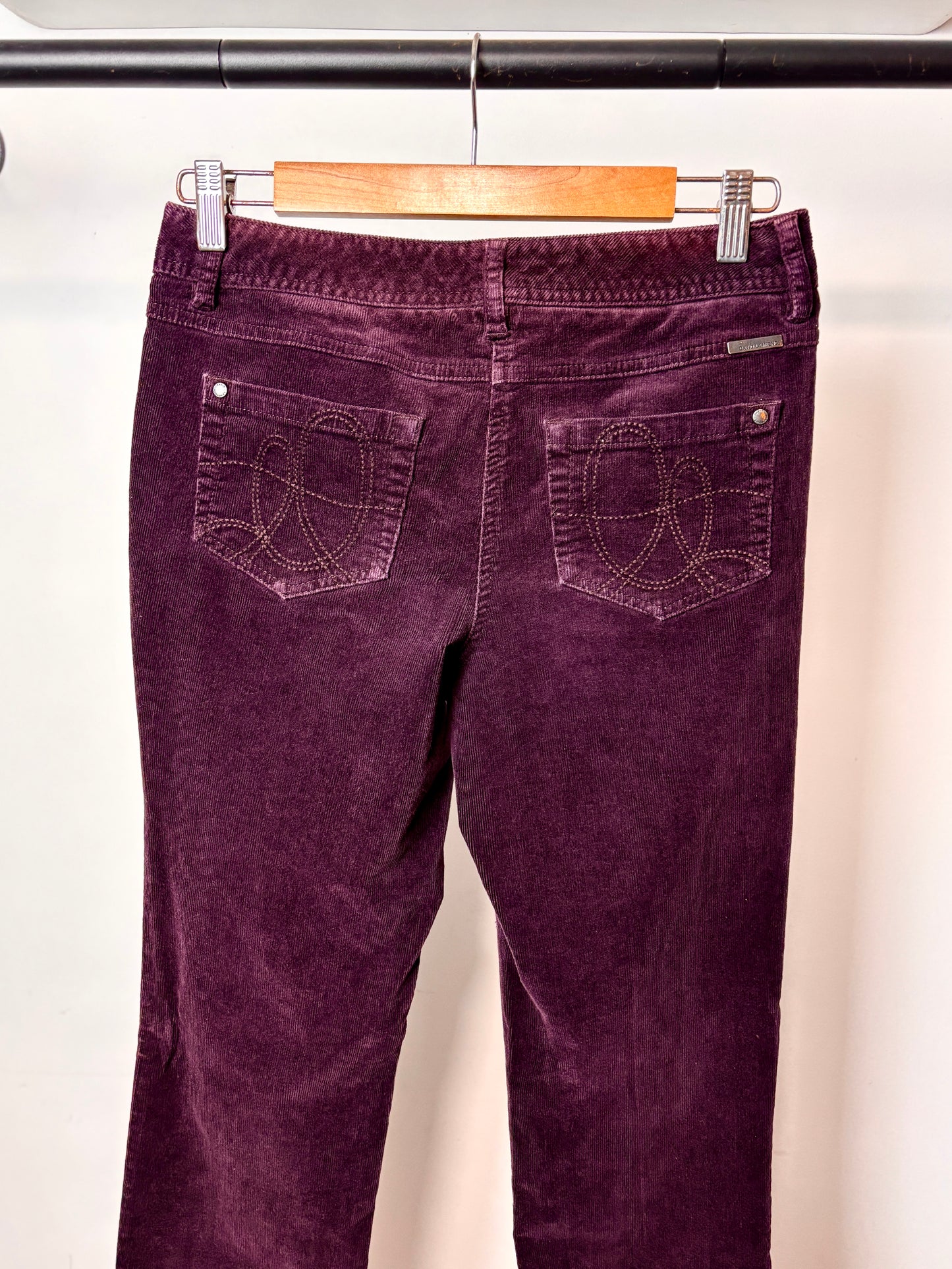 DAVID LAWRENCE CORDUROY PANTS PURPLE