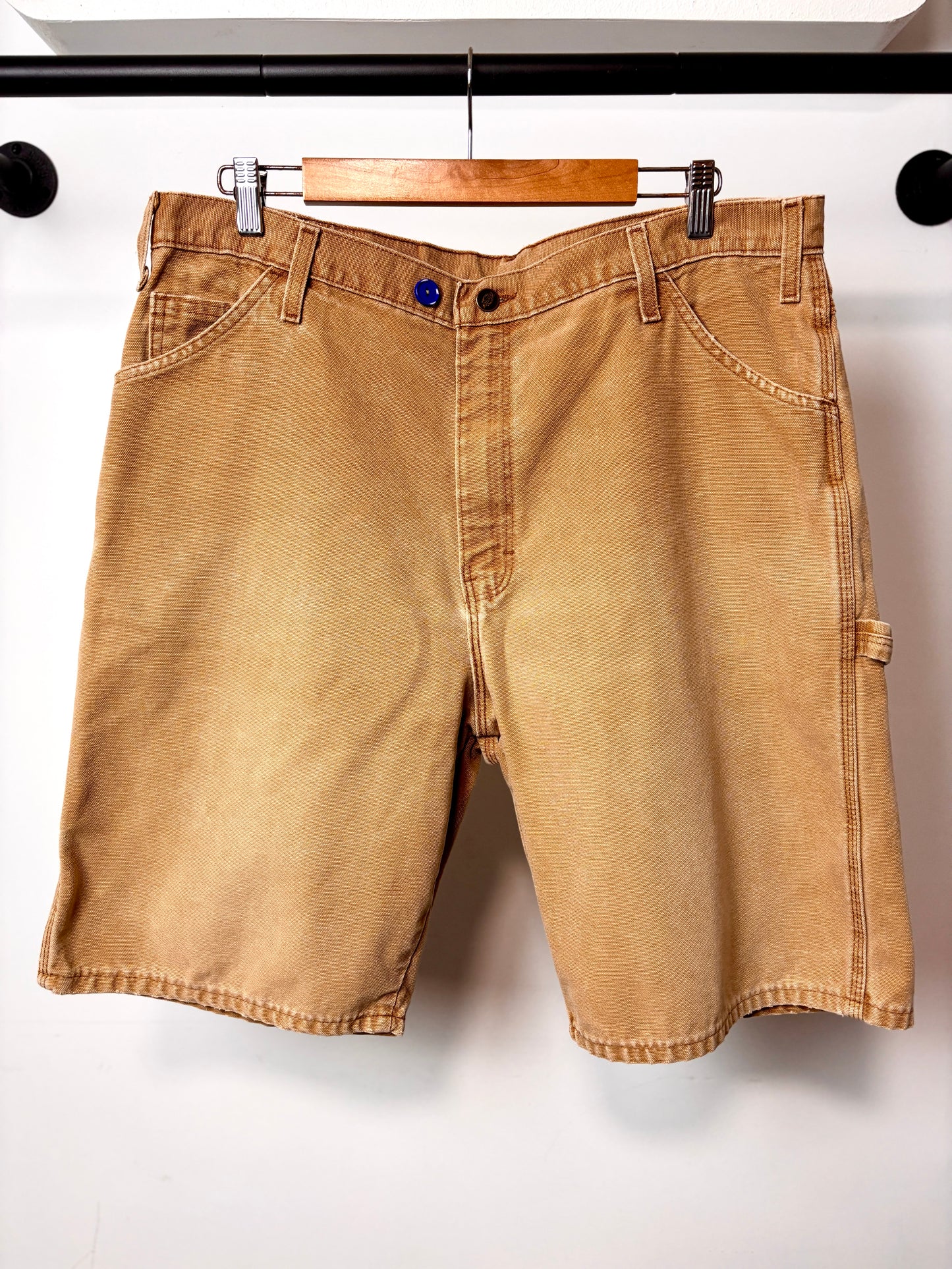 VINTAGE DICKIES CARPENTER SHORTS TAN