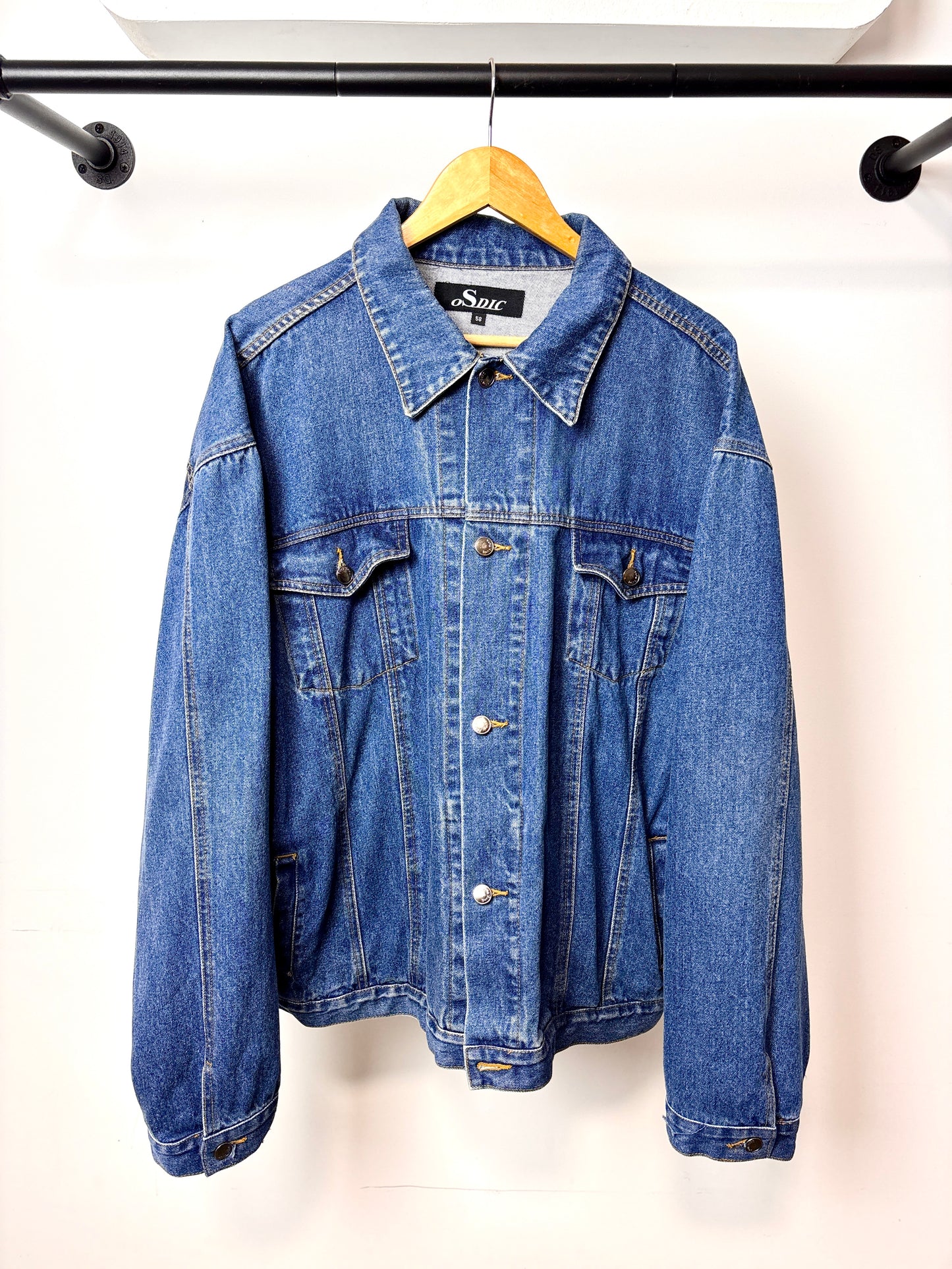 MODERN DARK DENIM JACKET