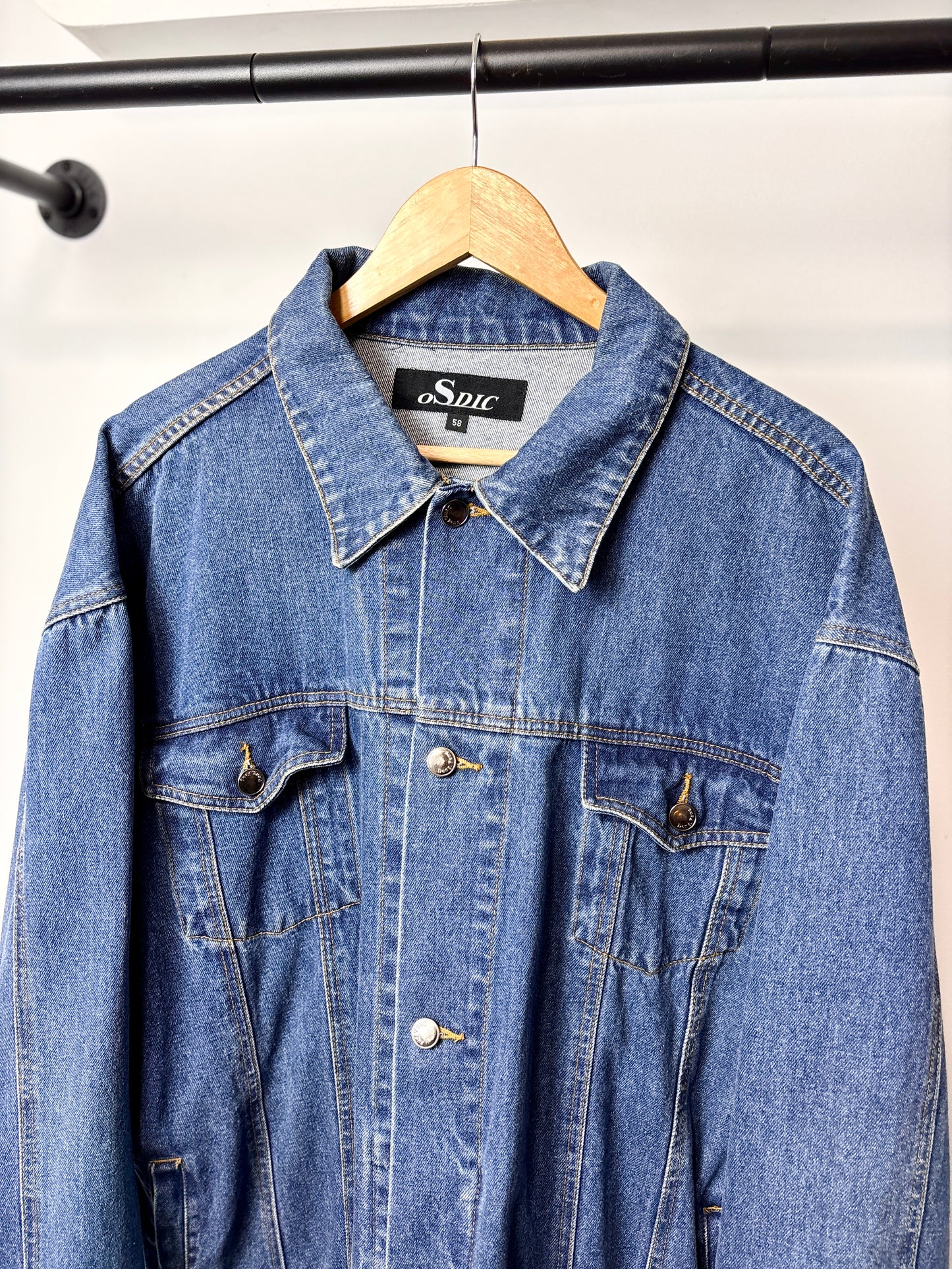 MODERN DARK DENIM JACKET