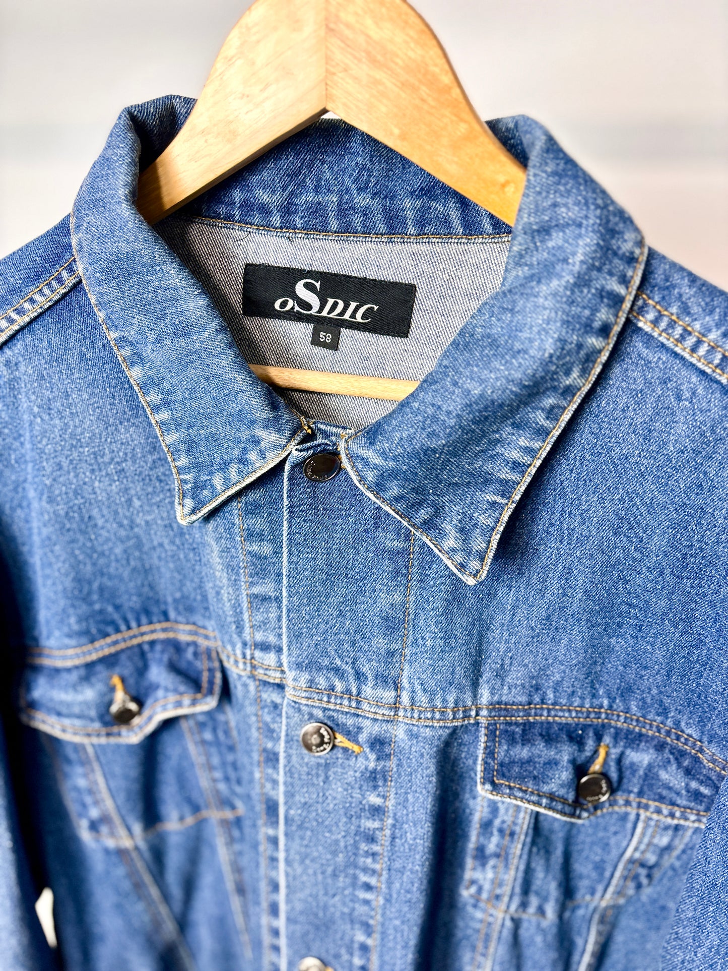 MODERN DARK DENIM JACKET