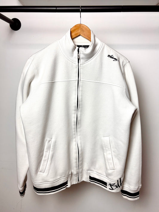 Y2K BILLABONG ZIP UP JACKET WHITE