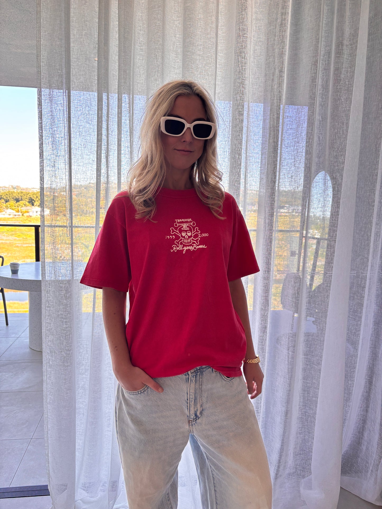 RARE 1999/2000 THRASHER TEE RED