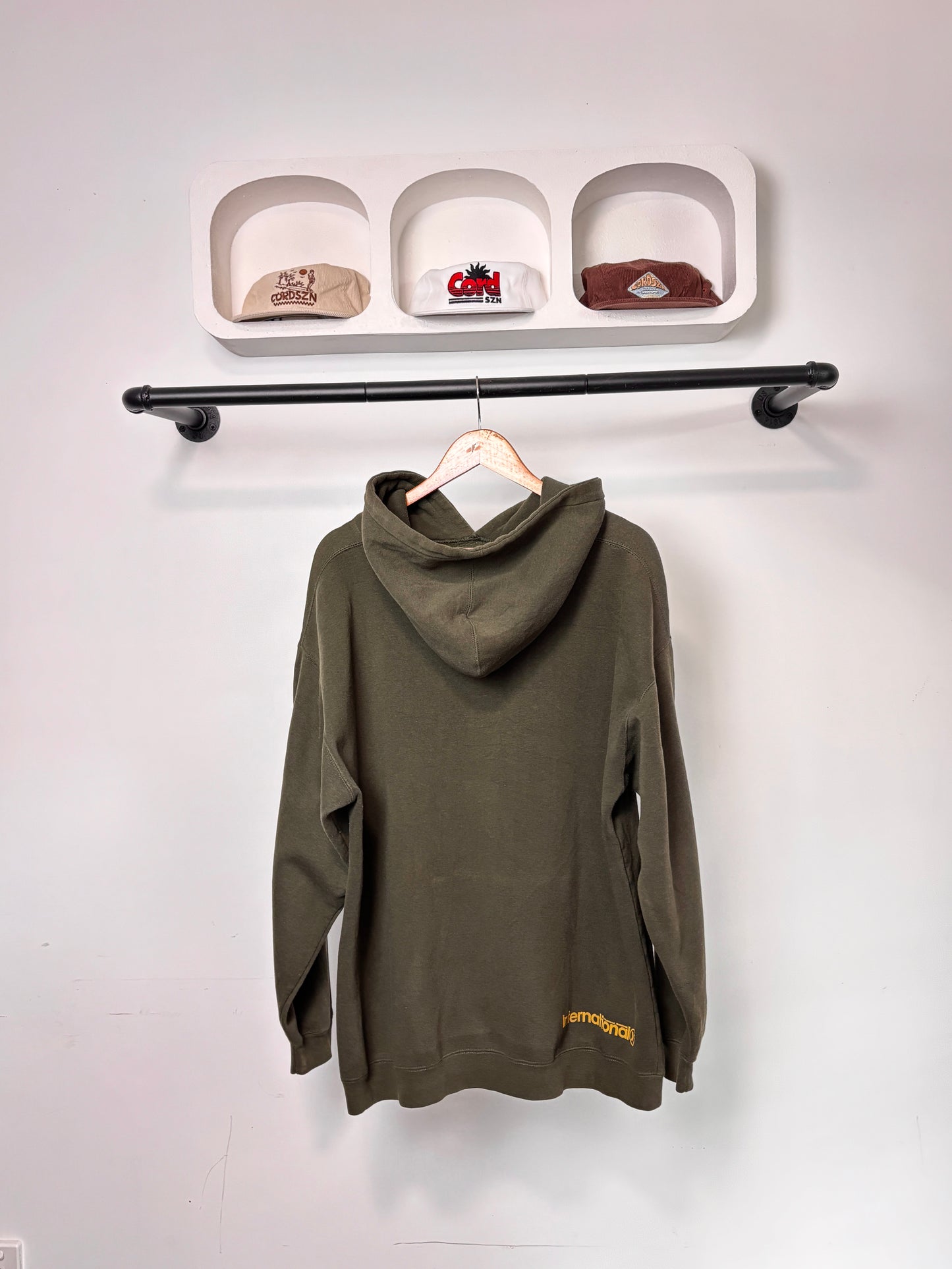 VINTAGE HURLEY HOODIE DARK GREEN