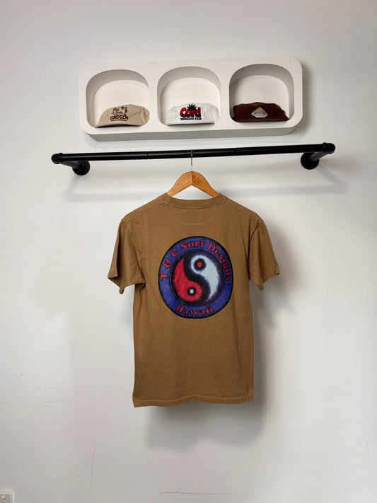 VINTAGE T&C TEE TAN