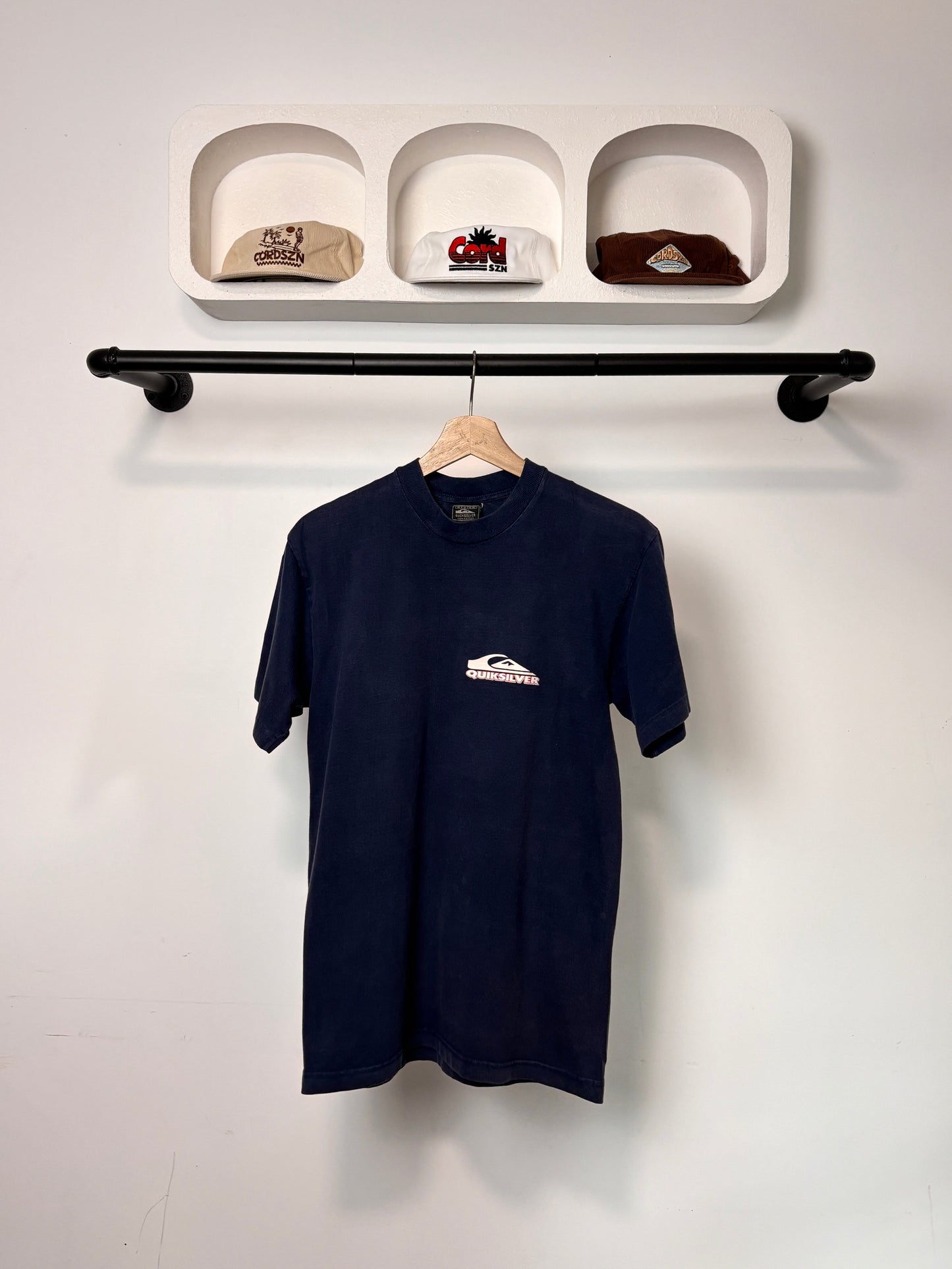 VINTAGE QUIKSILVER TEE NAVY