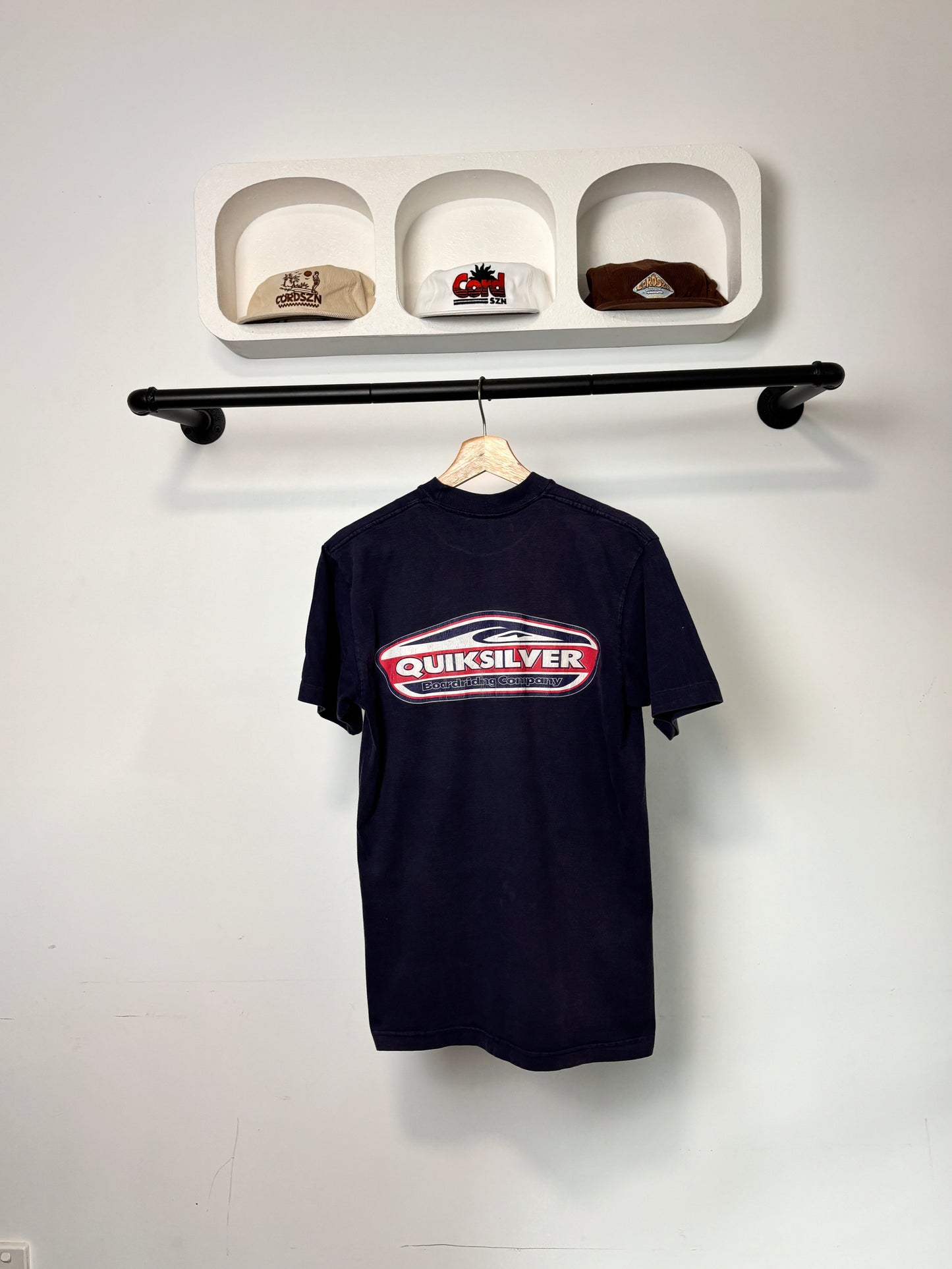 VINTAGE QUIKSILVER TEE NAVY