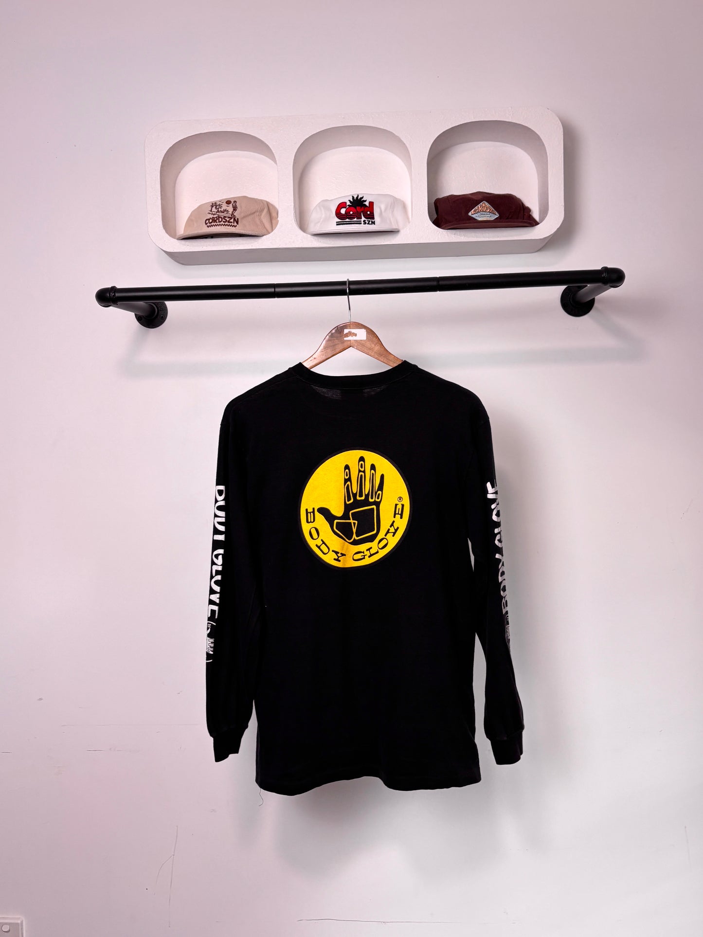 VINTAGE BODY GLOVE LONGSLEEVE BLACK