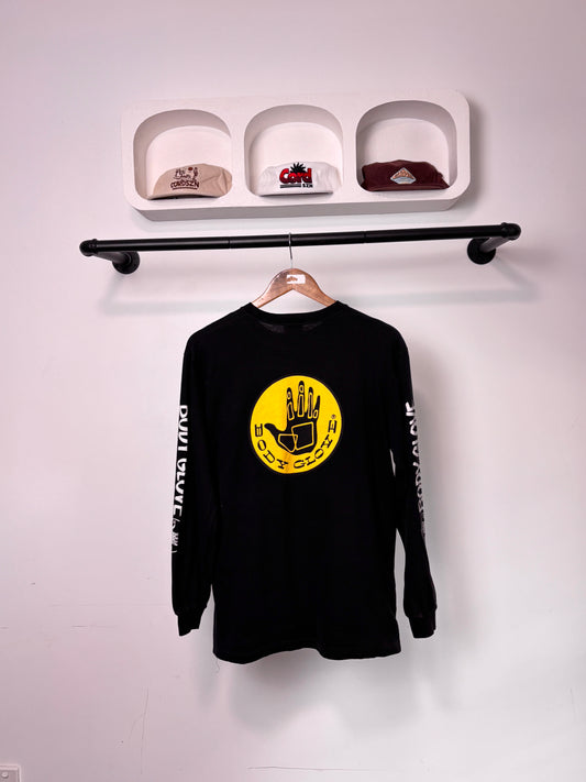 VINTAGE BODY GLOVE LONGSLEEVE BLACK