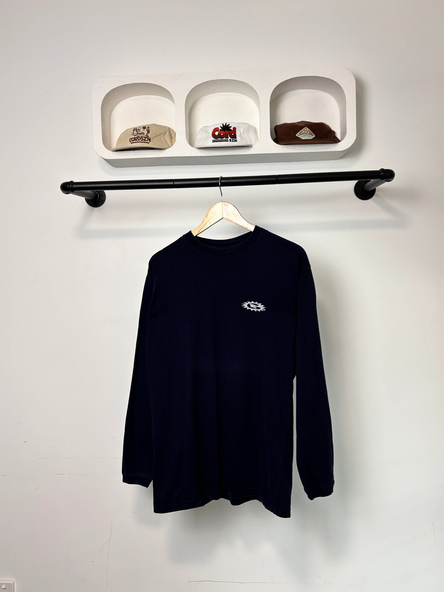 VINTAGE GOTCHA LONGSLEEVE TEE NAVY