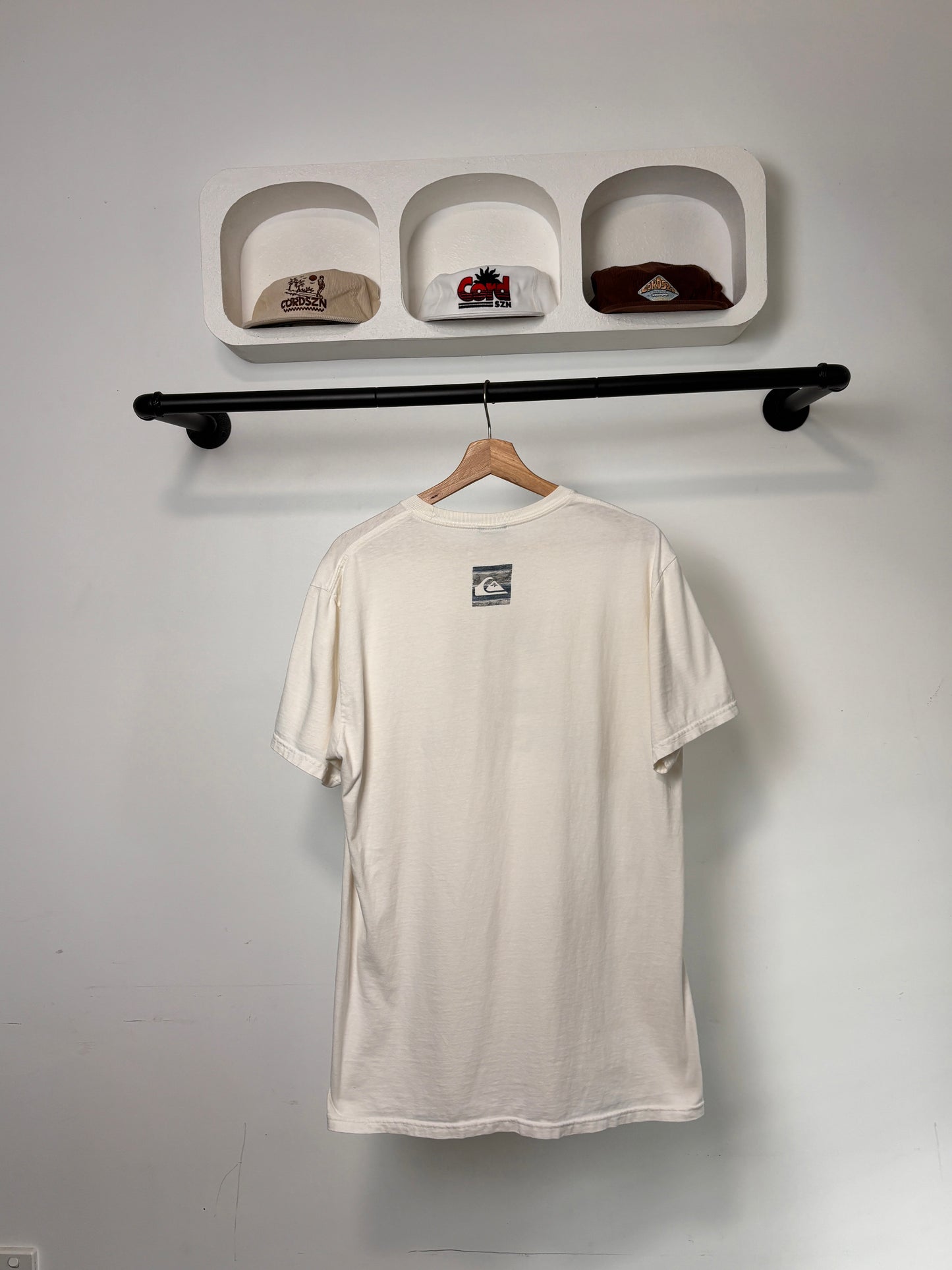 Y2K QUIKSILVER TEE BLUE & WHITE