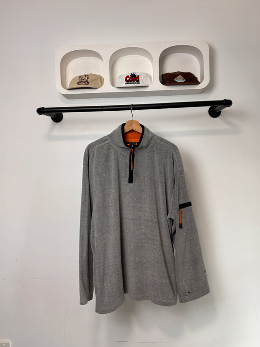 MODERN STONE RIVER ¼ ZIP GREY