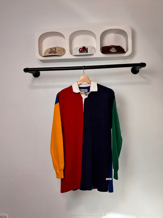 Y2K ST JOHNS BAY RUGBY JERSEY MULTI COLOURED