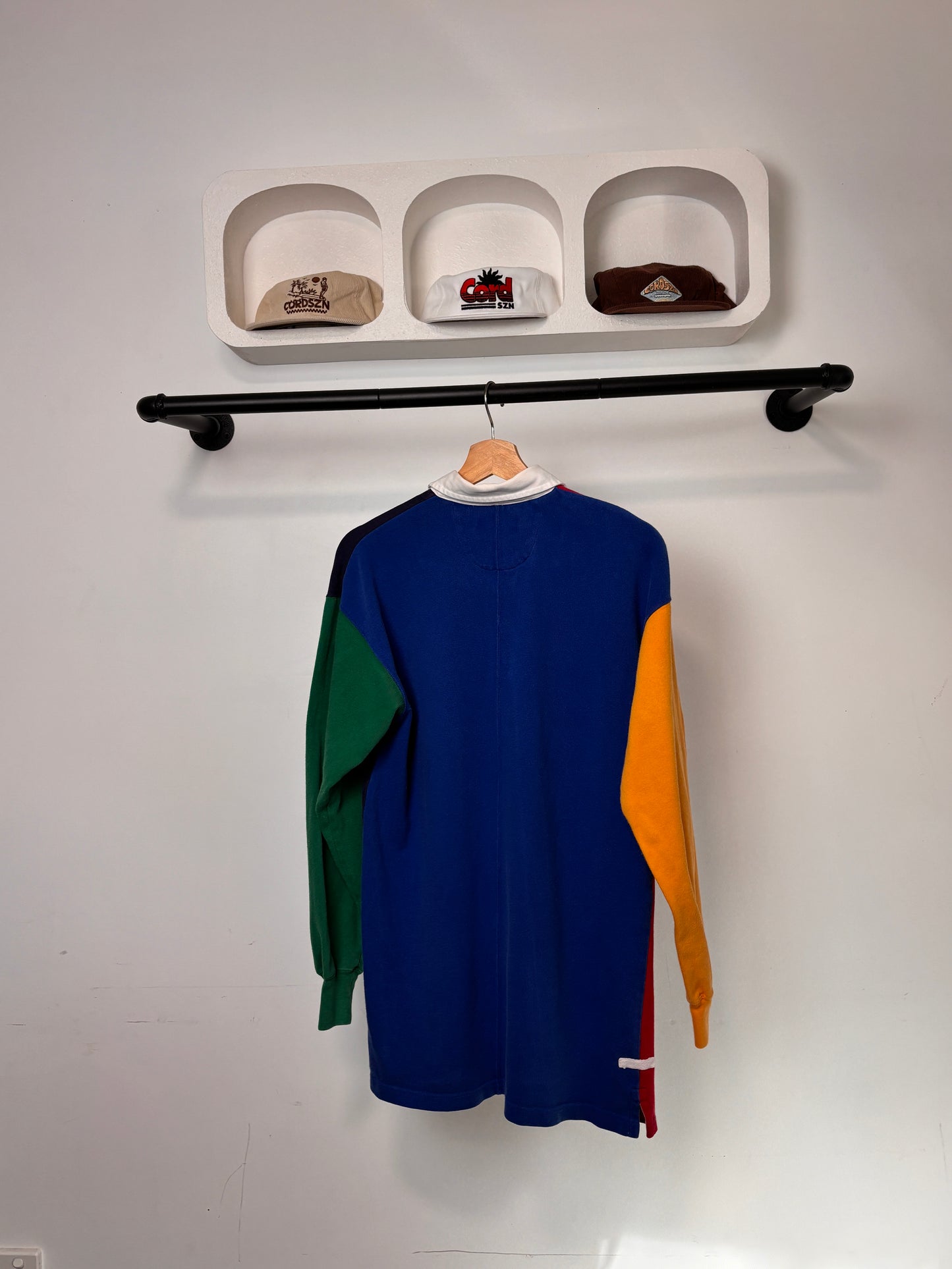 Y2K ST JOHNS BAY RUGBY JERSEY MULTI COLOURED