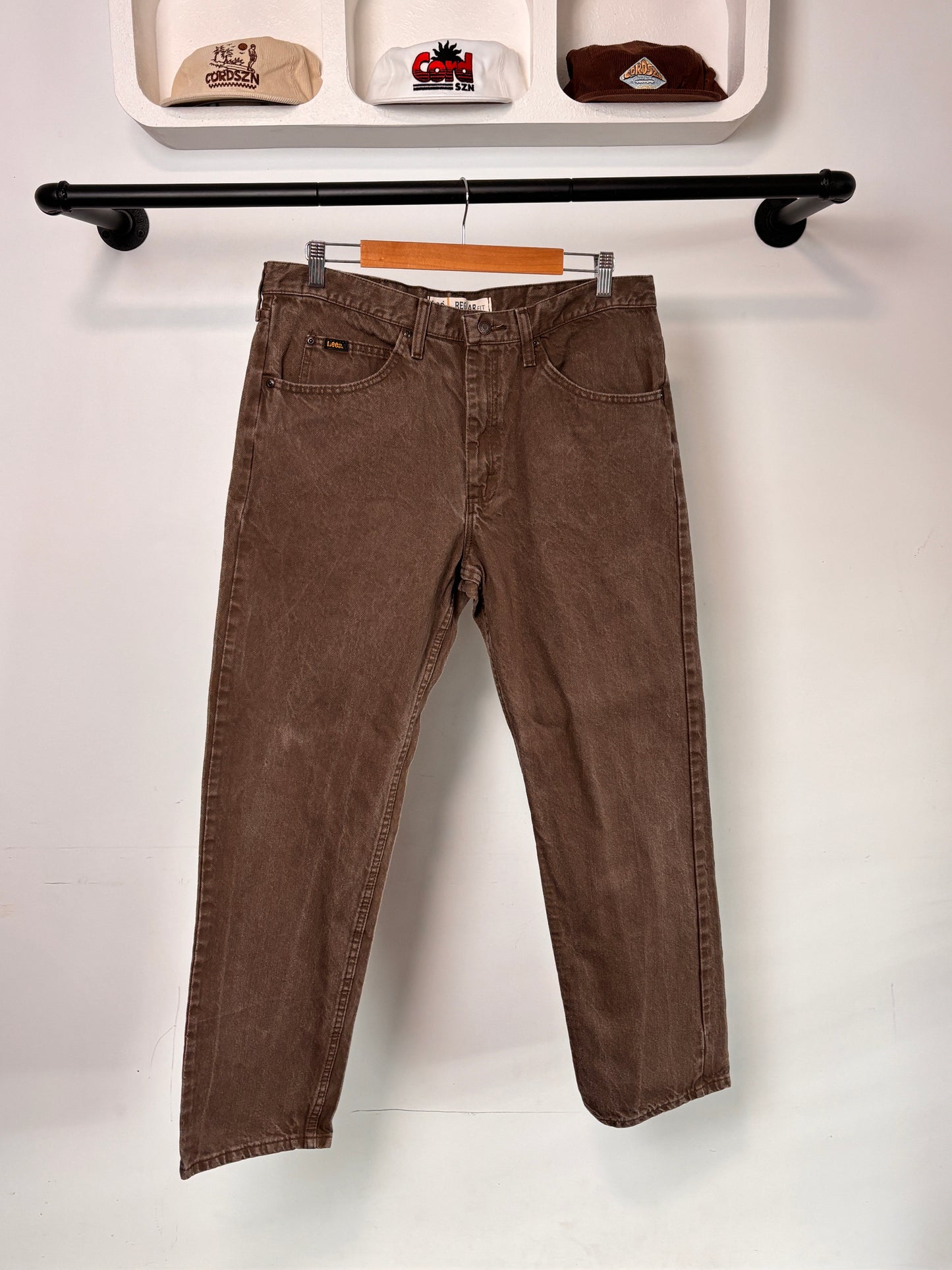 Y2K LEE REGULAR FIT DENIM BROWN