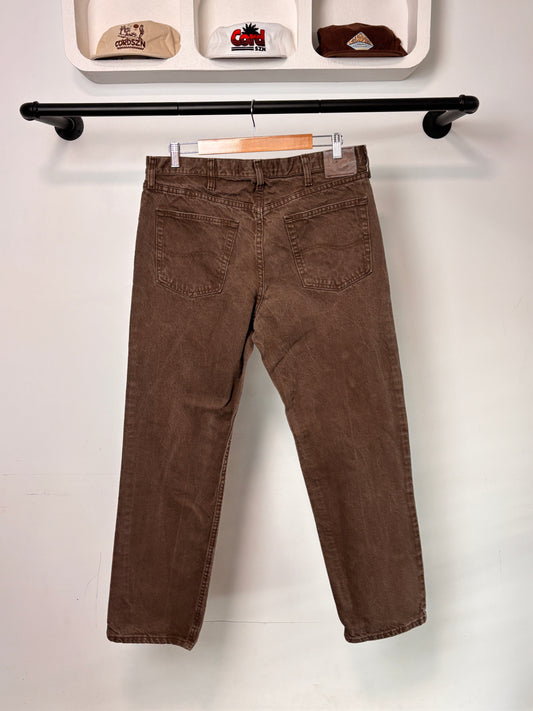Y2K LEE REGULAR FIT DENIM BROWN