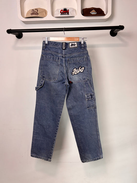 Y2K FOBO CARPENTER DENIM JEANS LIGHT WASH