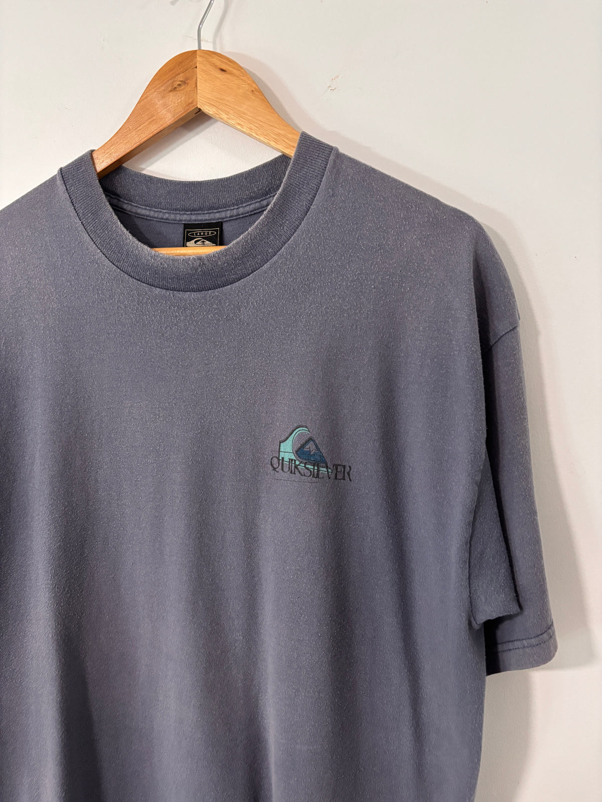 VINTAGE QUIKSILVER TEE BLUE
