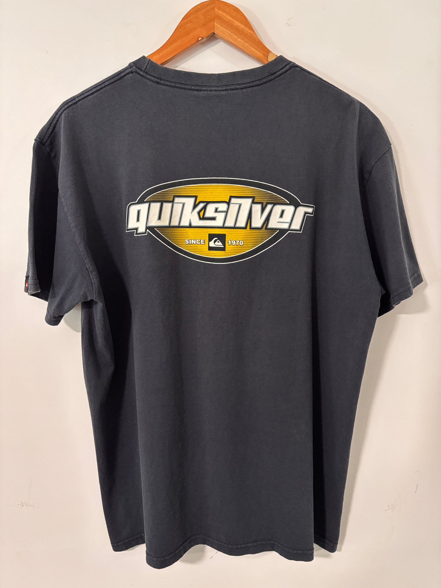 Y2K QUIKSILVER TEE NAVY