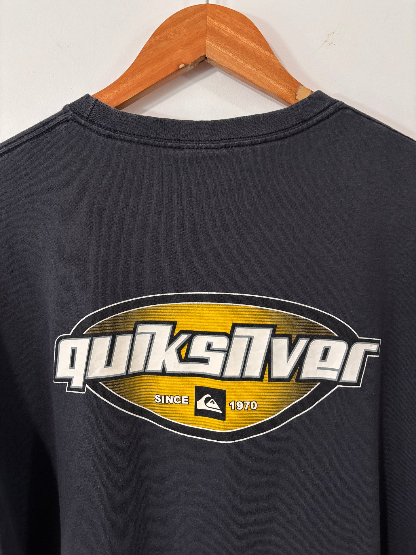 Y2K QUIKSILVER TEE NAVY